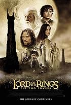 Liv Tyler, Sean Astin, Christopher Lee, Elijah Wood, Viggo Mortensen, Miranda Otto, Ian McKellen, Orlando Bloom, John Rhys-Davies, and Andy Serkis in Il Signore degli Anelli - Le due torri (2002)