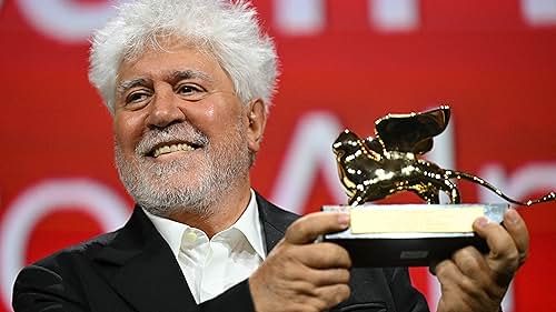 Pedro Almodóvar and Alberto Pizzoli at an event for La stanza accanto (2024)